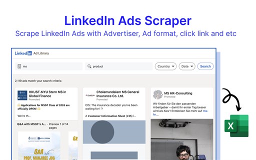 LinkedIn Ads Scraper