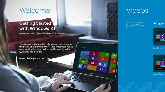 Dell | Getting Started with Windows RT screenshot 1