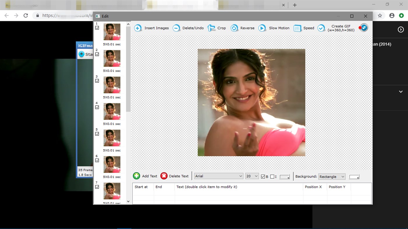 #4. iGIFmaker (Windows) 由: iGIFmaker