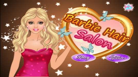 Barbie Hair Salon Makeover screenshot 2