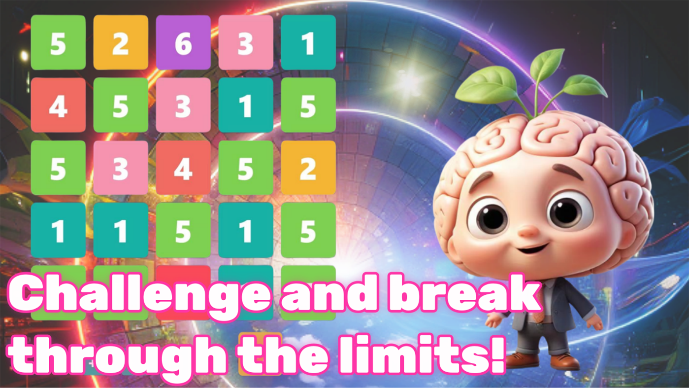 #3. Crazy Number Puzzle: Transcend the limit (Windows) Av: BigFishCube