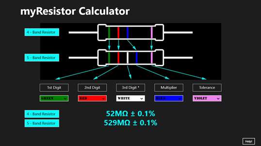 myResistor Calculator screenshot 3
