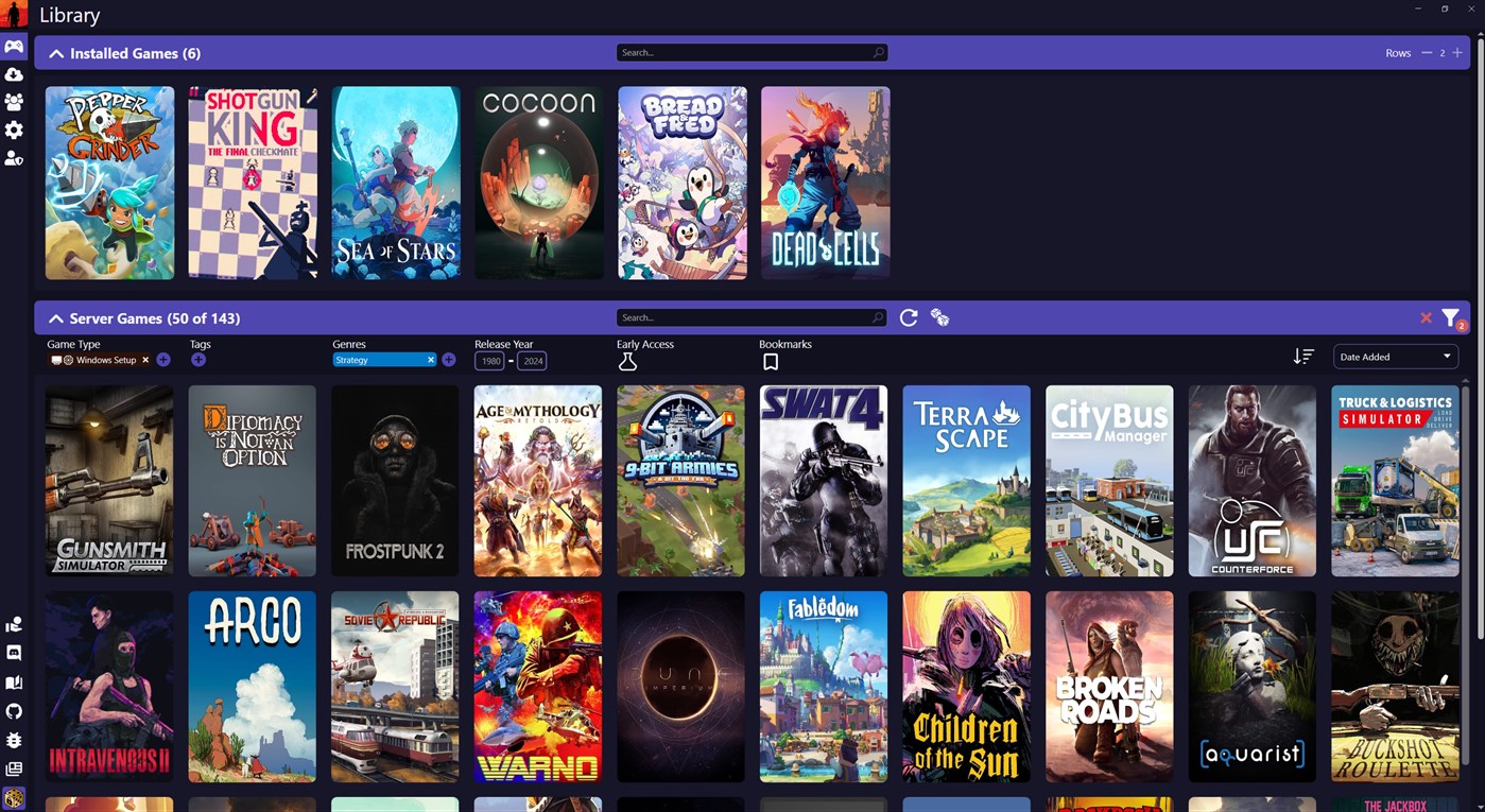 #1. GameVault (Windows) Bởi: Alkan Alper, Schäfer Philip GbR / Phalcode