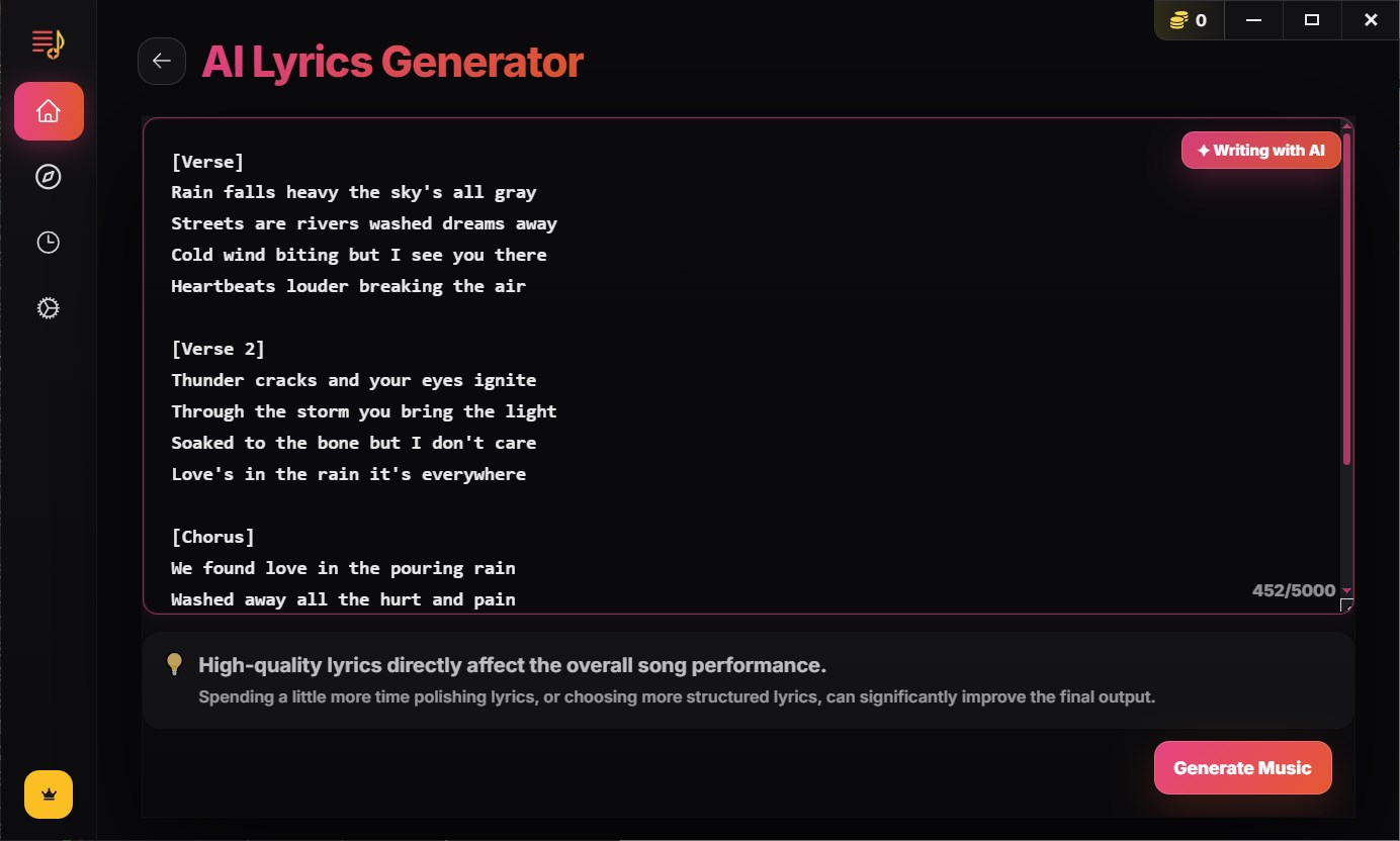 Song Maker - AI Song Generator screenshot