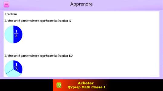 QVprep Lite Math Classe 1 screenshot 6