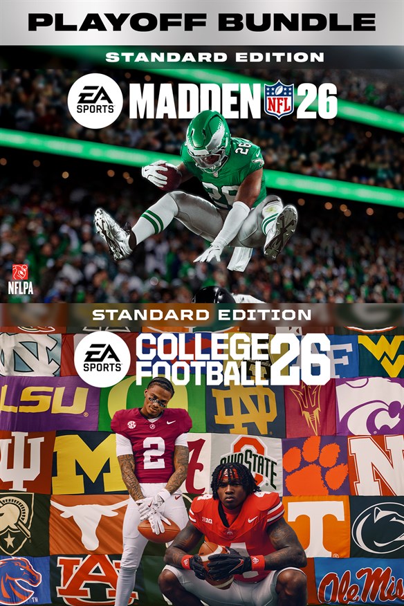 EA SPORTS Playoff Bundle (Madden NFL 26 Standard Edition & College Football 26 Standard Edition)