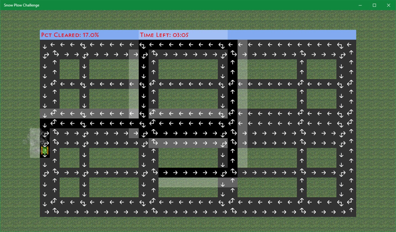 #2. Snow Plow Challenge (Xbox) 来自: Binary Decision Technologies
