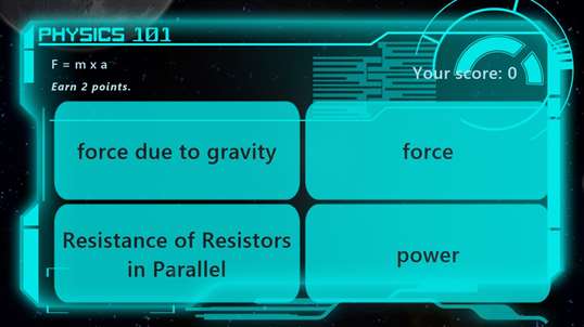 Physics Formula Quiz screenshot 3