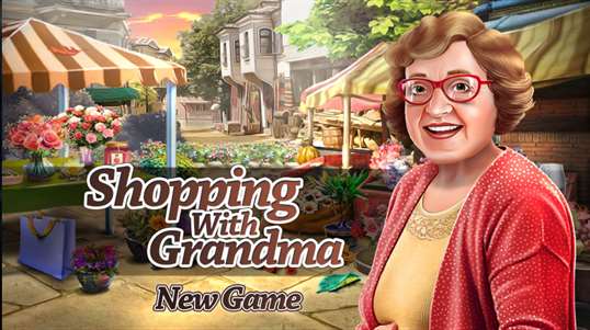 Hidden Objects: Shopping with Grandma screenshot 1