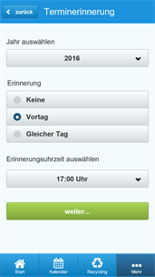 Landkreisbetriebe Abfall-App screenshot 8