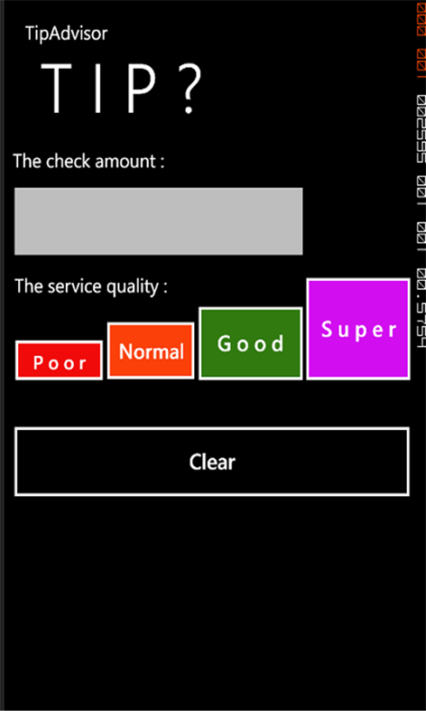 Tip? Screenshots 1