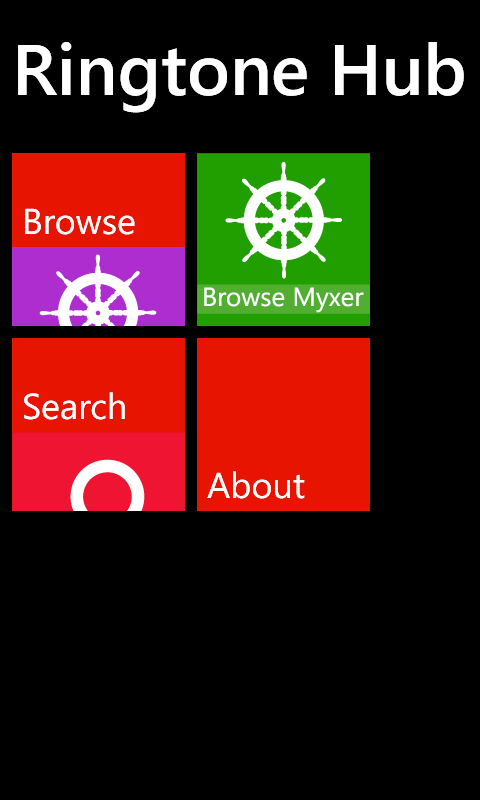 Captura de Pantalla 1 Ringtone Hub windows