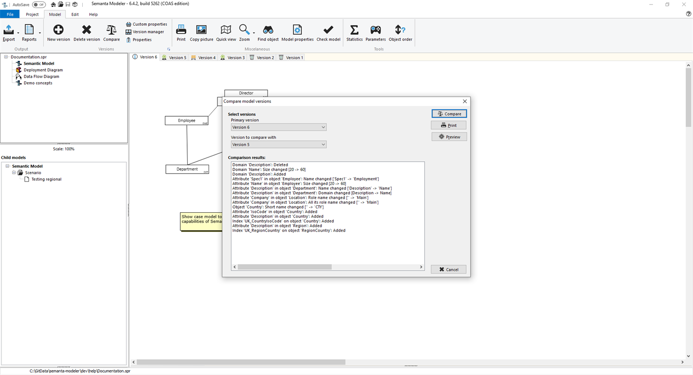 #4. Semanta Modeler (Windows) Door: COAS Software Systems BV