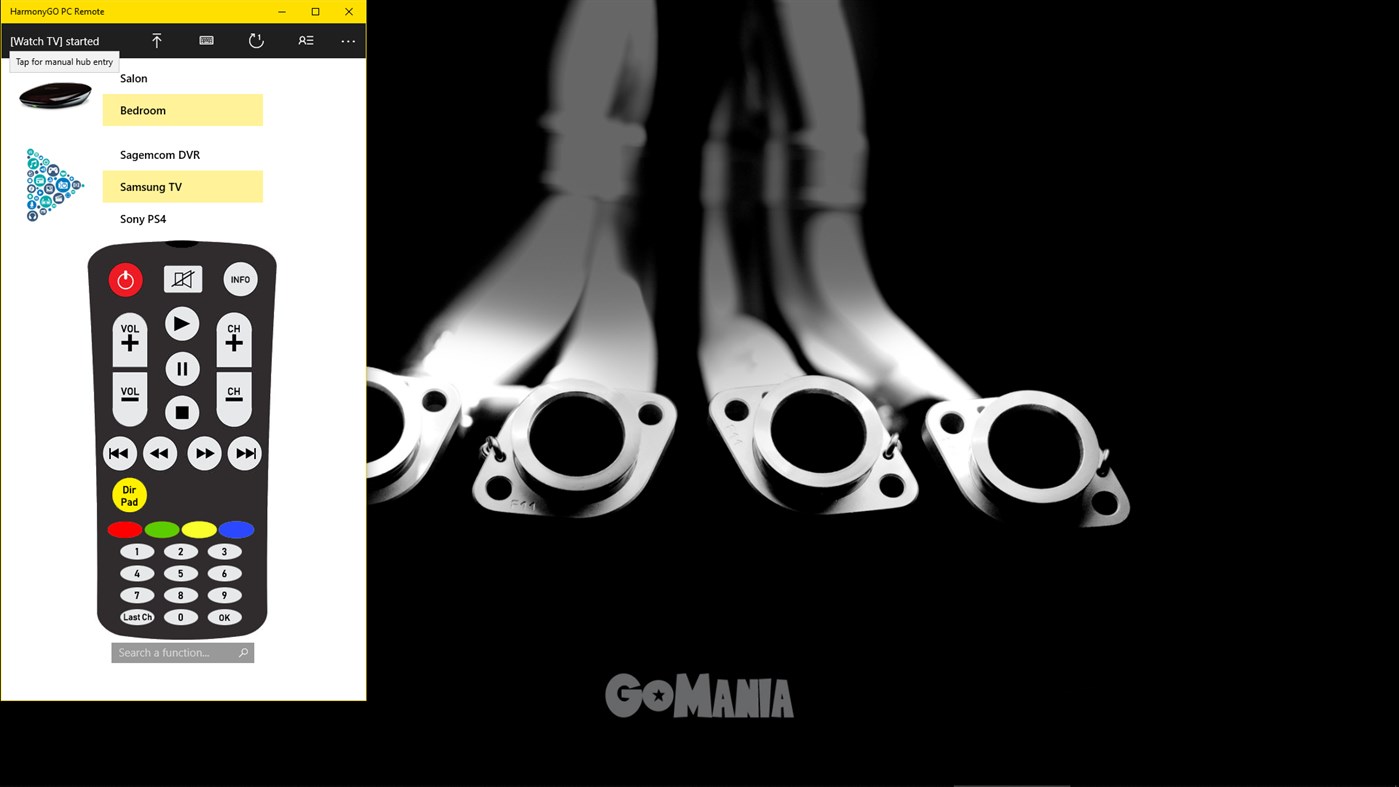 #3. HarmonyGO PC Remote (Windows) 由: GOMANIA