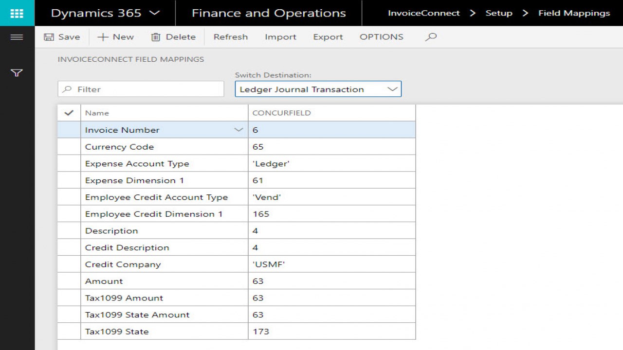 Snapshot 4 of InvoiceConnect for Concur Finance & Operations