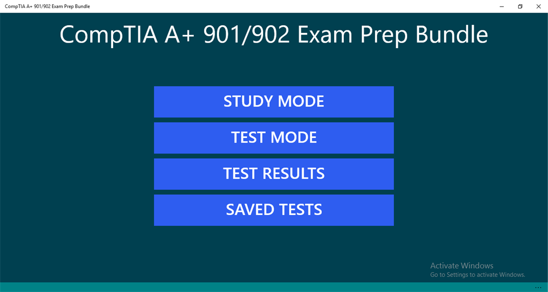 CompTIA A 901 902 Exam Prep Bundle Microsoft Apps