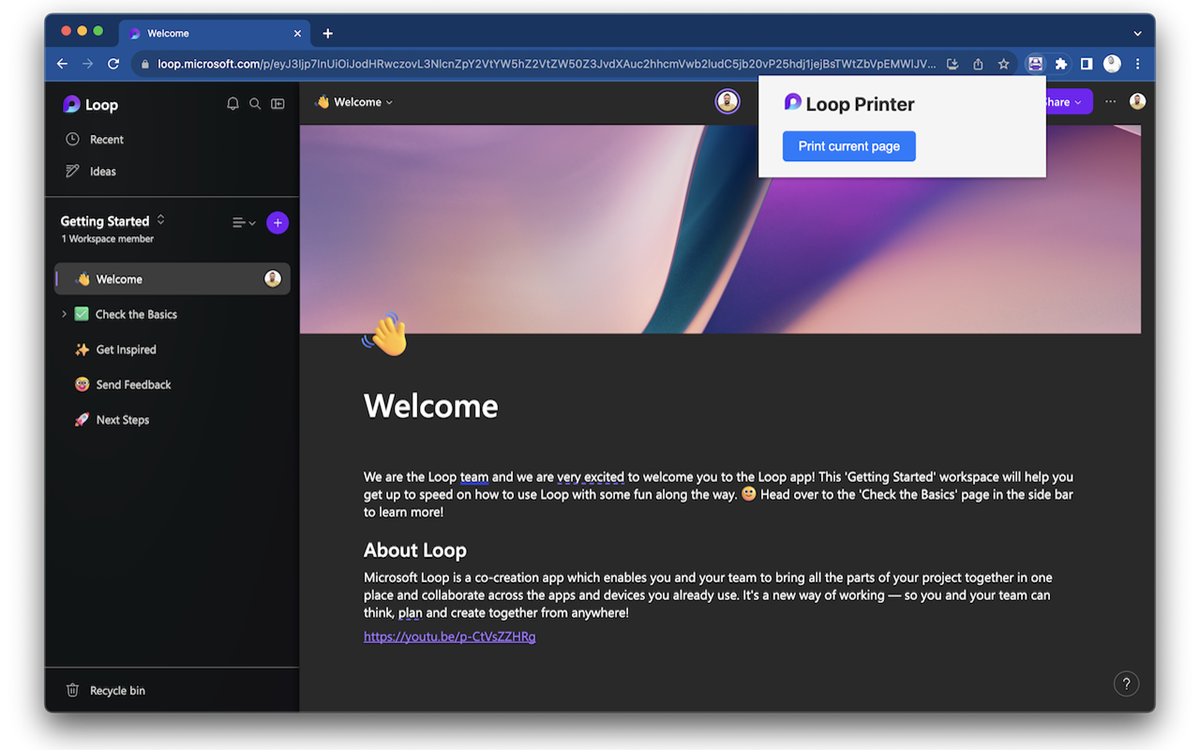 Loop Printer BETA