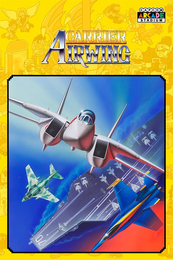 Capcom Arcade Stadium：CARRIER AIR WING Xbox Series X|S and Xbox One cover art