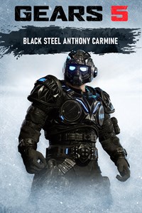Anthony Carmine acier noir