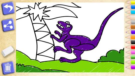 Dinosaurs coloring. Learning games for kid screenshot 5