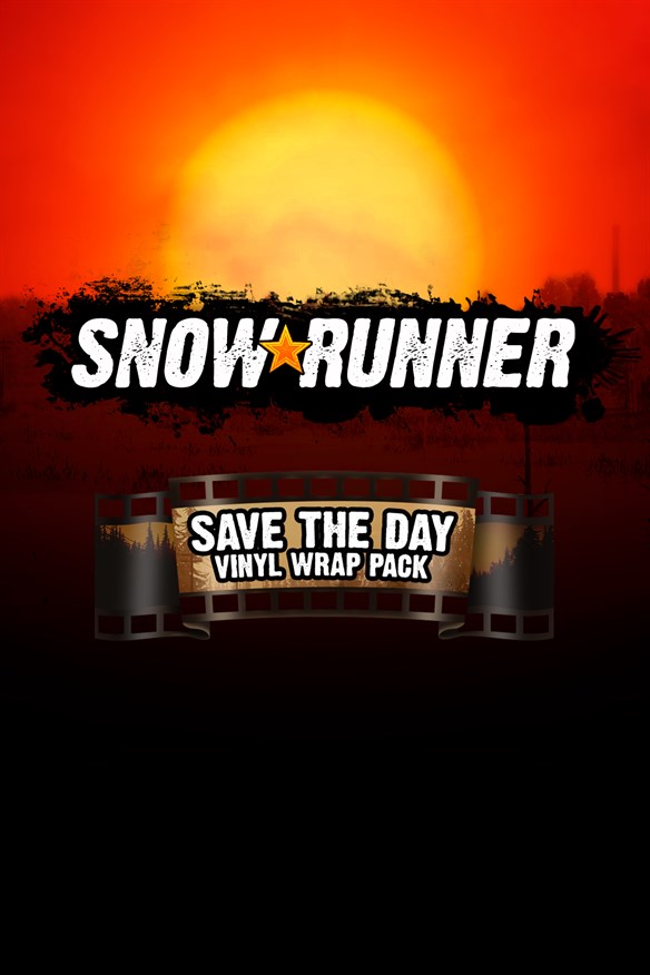 SnowRunner - Save the Day Vinyl Wrap Pack Xbox Series X|S and Xbox One cover art