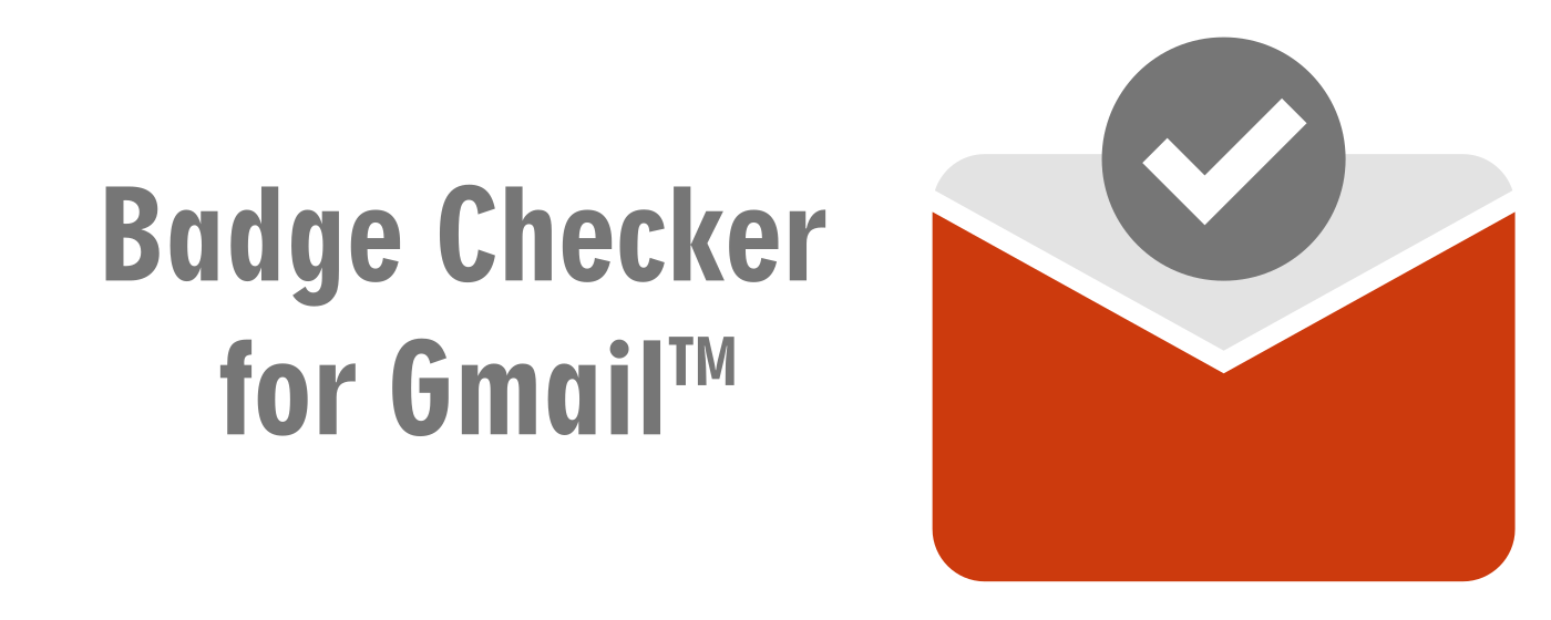 Badge Checker for Gmail™ marquee promo image