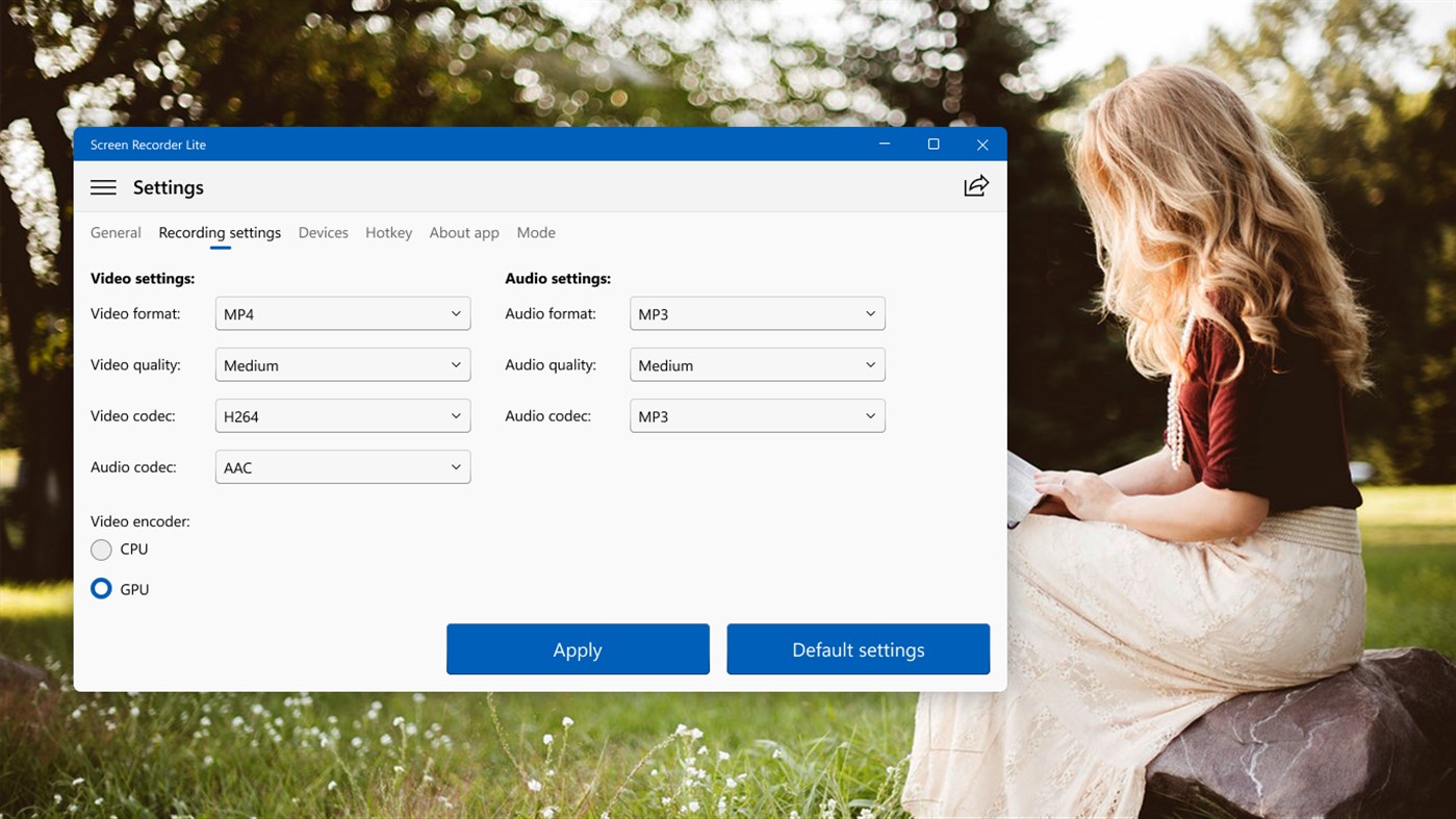 #6. Screen Recorder Lite (Windows) By: Yellow Elephant Productions