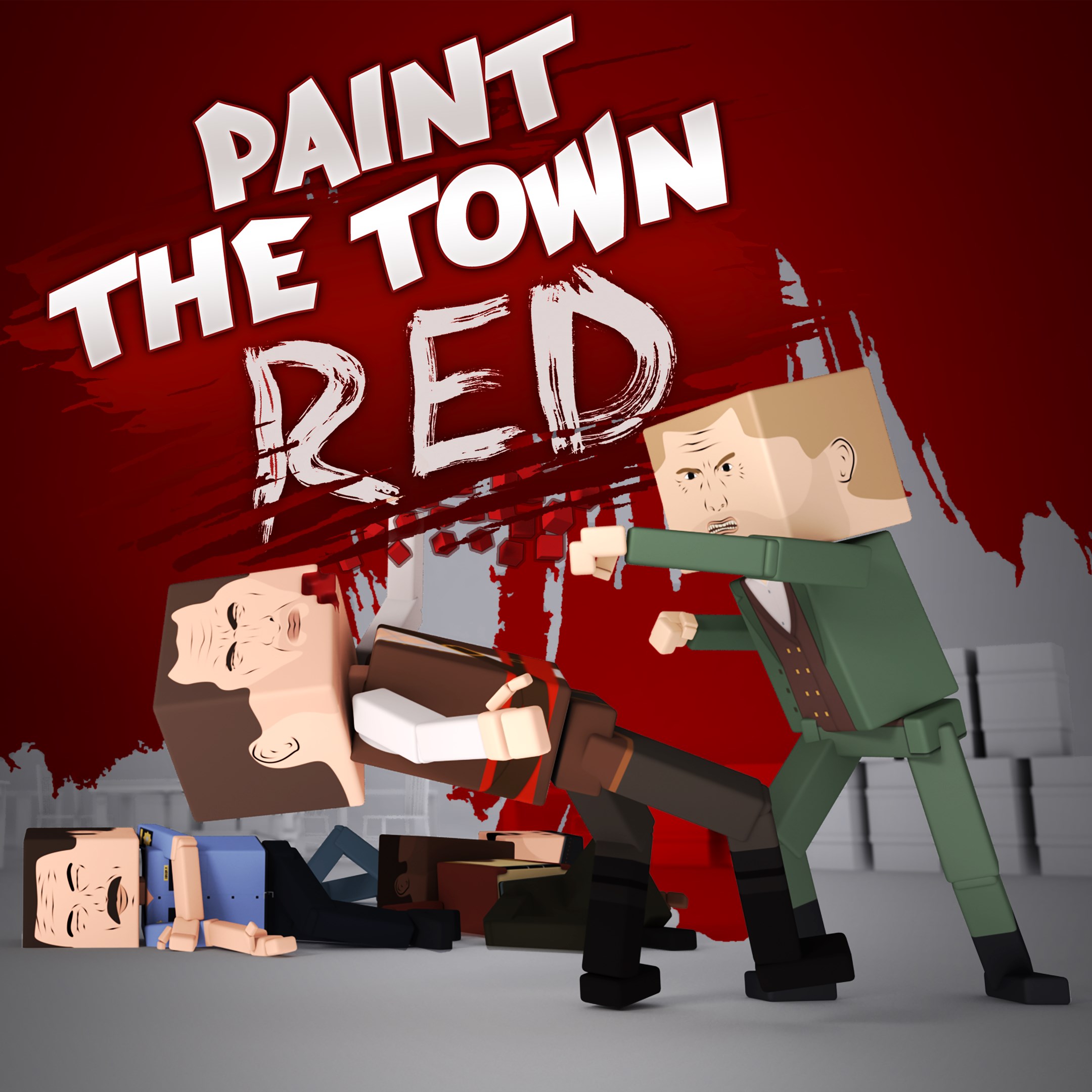 to paint the town red