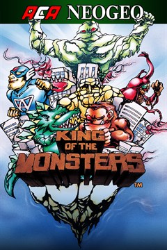 Cover poster for ACA NEOGEO KING OF THE MONSTERS