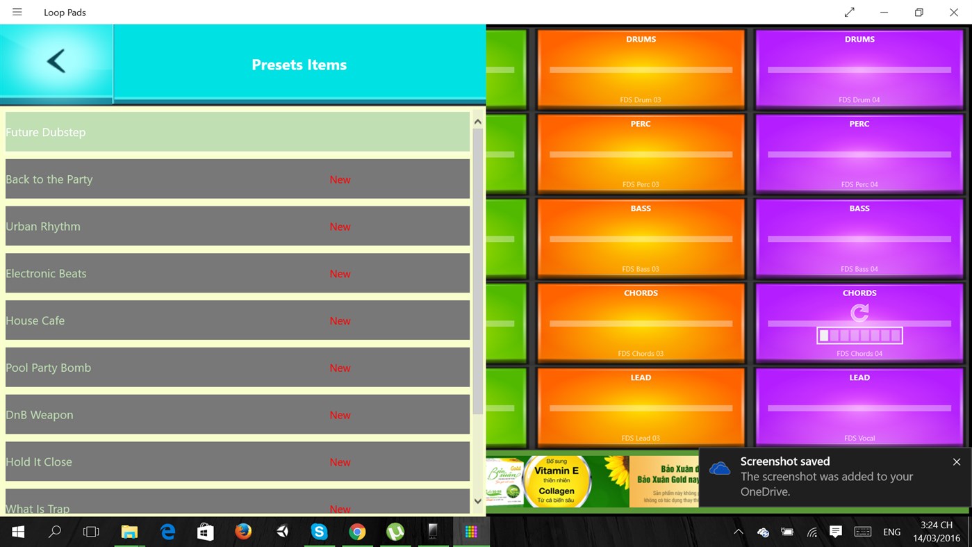 #4. Electric Loop Pads (Windows) By: JetSoft Studio