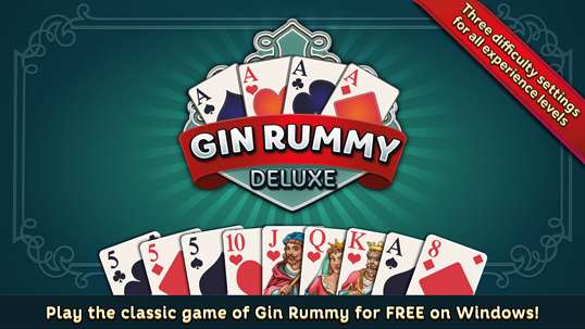 best gin rummy game windows