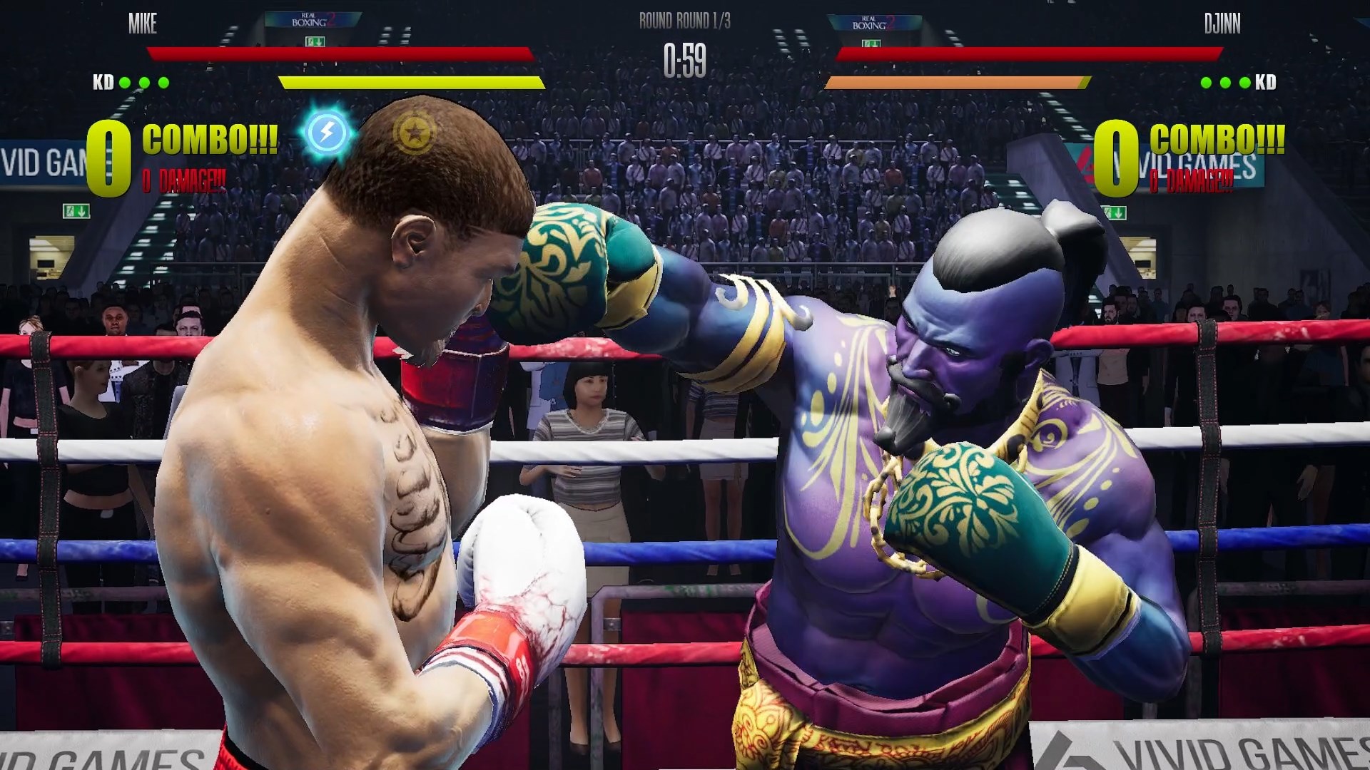 Real Boxing 2: Remastered 多人對戰截圖