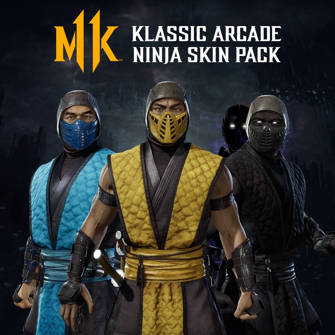 Klassic Arcade Ninja Skin Pack 1