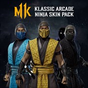 Pacote Skin de Ninja Klássico do Arcade 1