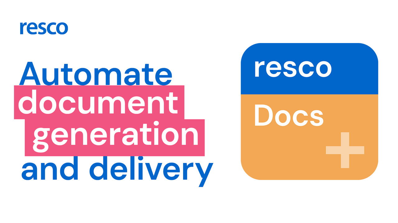 Snapshot 1 of Resco Docs+ for Power Platform