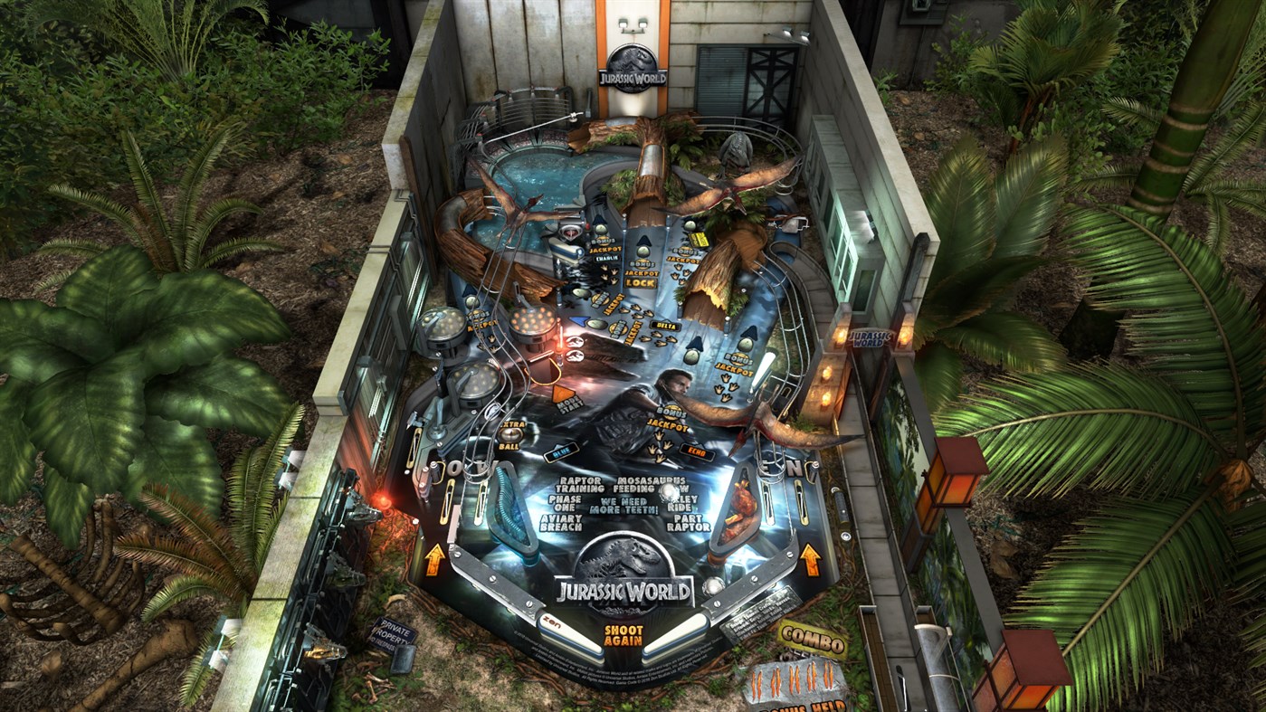 #5. Pinball FX3 - Jurassic World™ Pinball (Xbox) Podle: ZEN Studio Kft