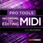 Recording and Editing MIDI Course For Pro Tools