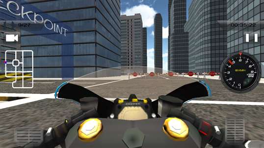 Checkpoint Bike Racing 3D screenshot 2