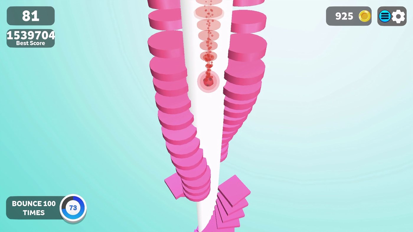 #2. Helix Jump (Windows) 게시자: QubicGames S.A.