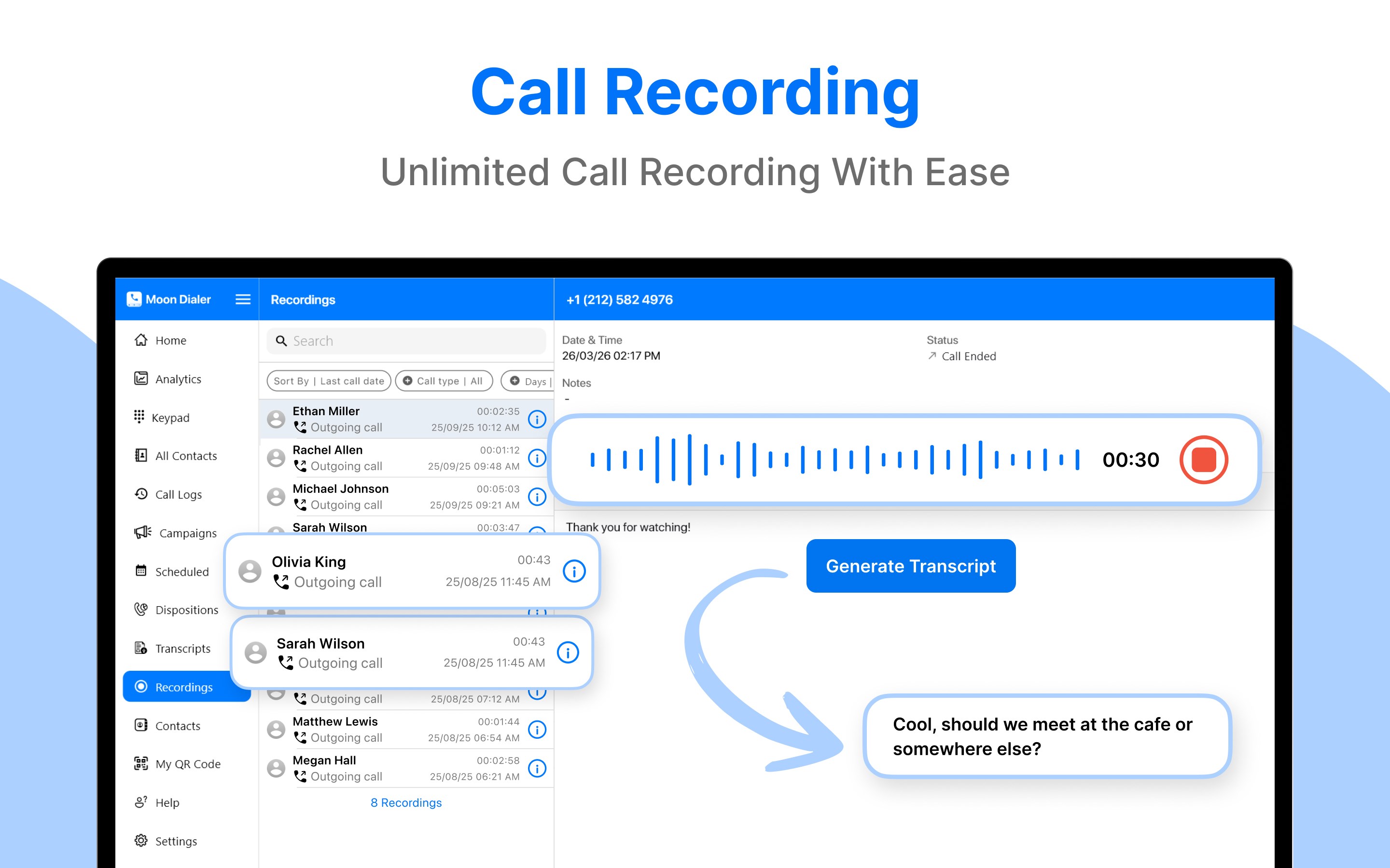 WiFi Calling & VoIP Calls by Moon Dialer screenshot