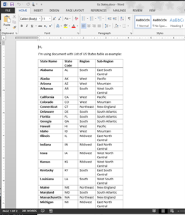 Document Table to Csv screenshot 4