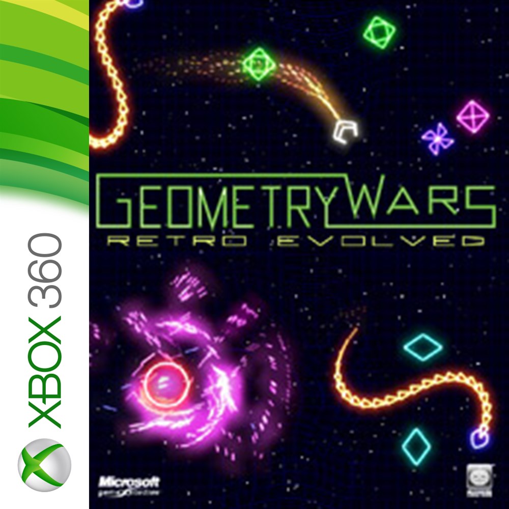 Geometry Wars Evolved cover art (full size)