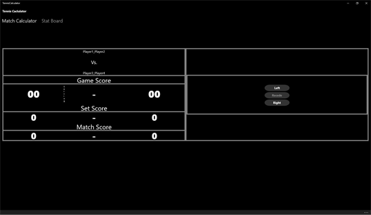 Tennis Calculator screenshot 1