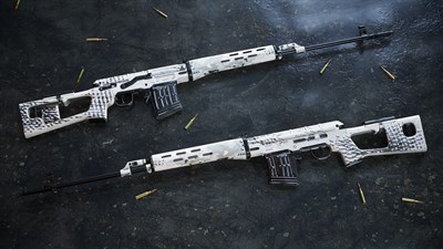 Insurgency: Sandstorm - Whiteout Weapon Skin Set — скриншот 8
