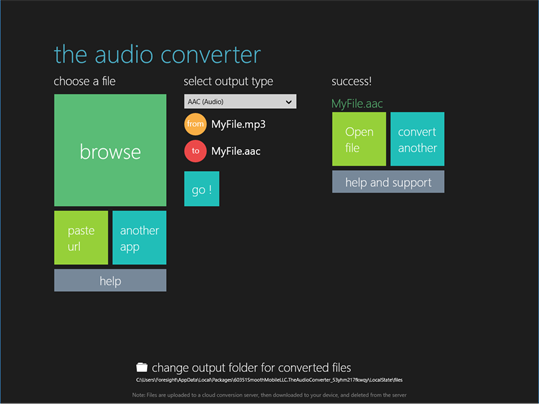 The Audio Converter screenshot 5