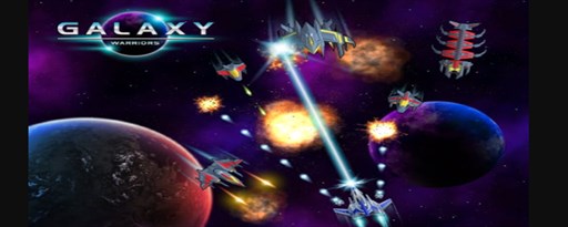 Galaxy Warriors Game marquee promo image