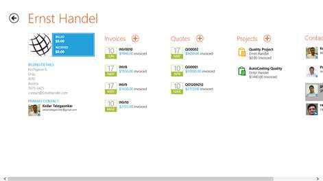 Invoicing, Billing + Time Tracking Screenshots 2