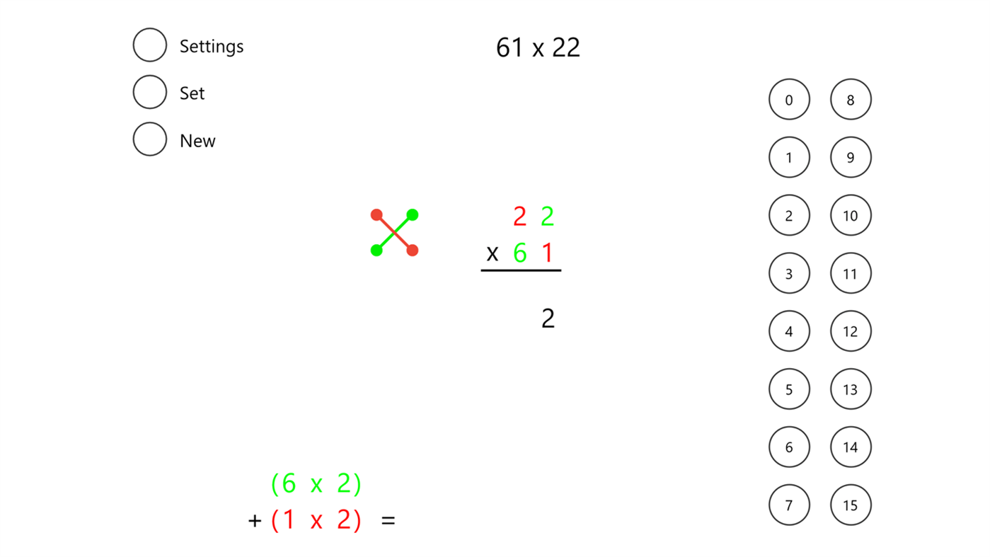 #2. Vertically and Crosswise Multiplication (Windows) By: iDevBooks