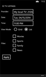 EZ TV Listings screenshot 3