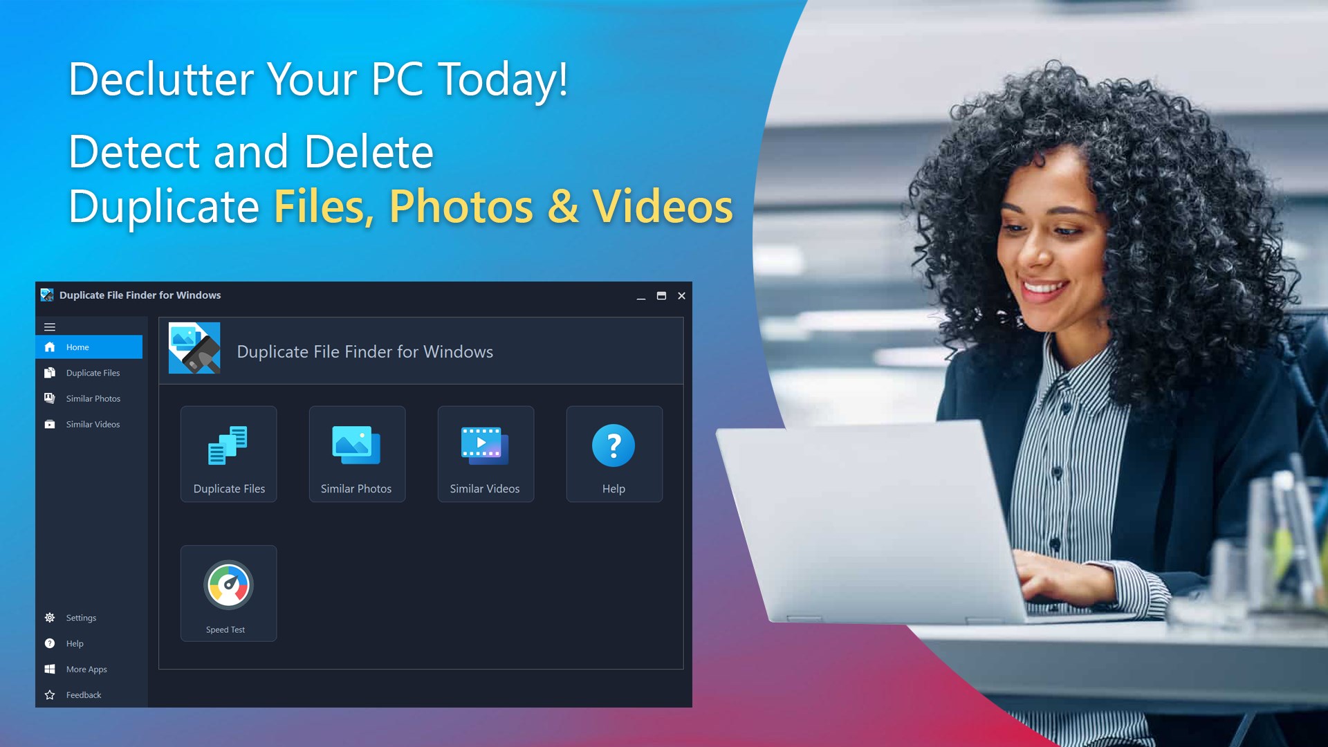 Duplicate File Finder for Windows screenshot